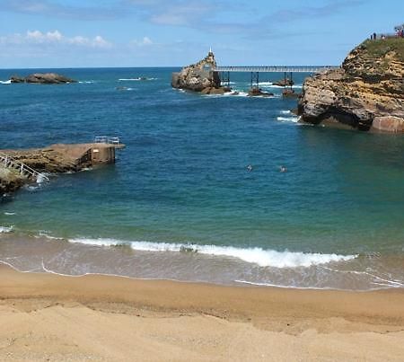 T3 Centre Proche Plage Avec Parking Privatif Biarritz Exterior foto